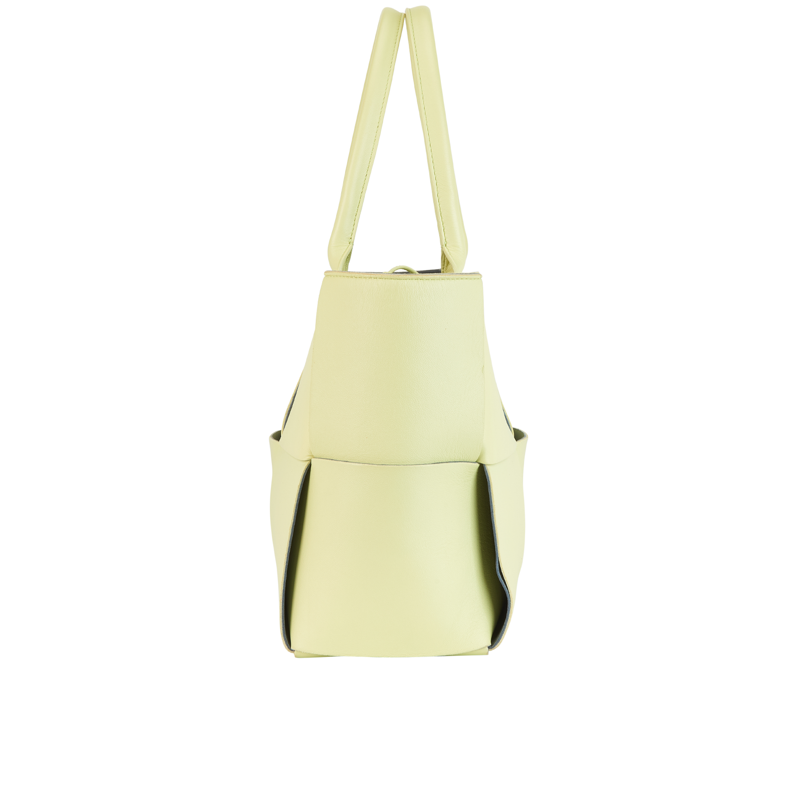 Medium Acro, &pound;520, Handbags, Green, Leather, Side view